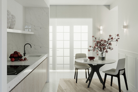 Aplique LORETO blanco + 1x bombilla LED G9 4000K Fría 4,5W 530lm