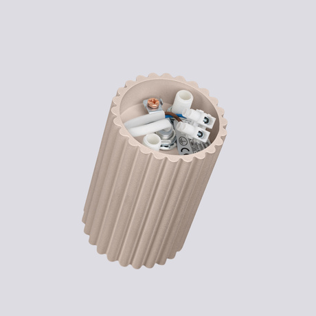 Lámpara de techo KARBON 10 taupe