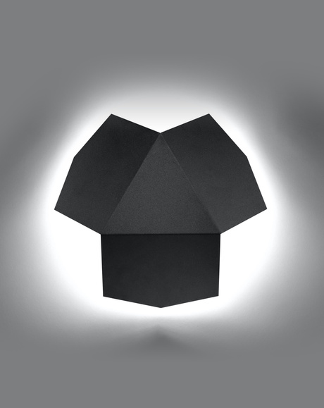 Aplique TRE negro + 2x bombilla LED G9 3000K Warm 4.5W 510lm