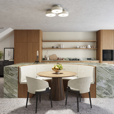 Lámpara de techo OMIQ beige