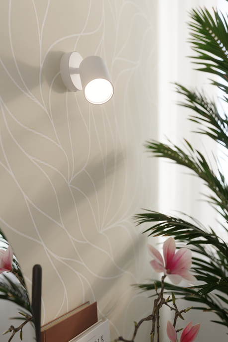 Plafond LEMMI 3 blanco + 3x Bombilla LED GU-10 3000K Cálido 7W 510lm