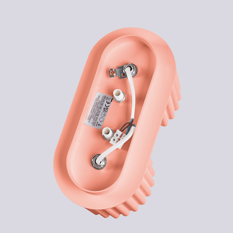 Lámpara de techo AURA 2 melocotón GU10