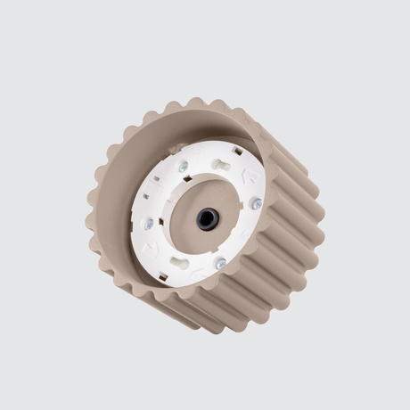 Lámpara de techo AURA 1 taupe Gx53