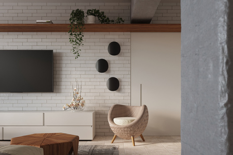 Aplique SENSES negro + 2x bombilla LED G9 4000K Fría 4,5W 530lm