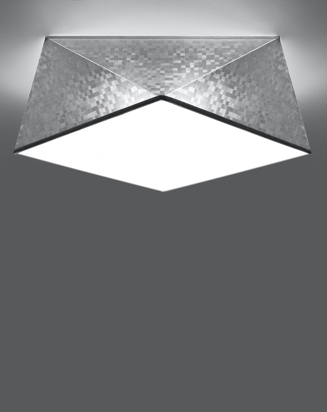 Plafond HEXA 35 CEKIN + 2x bombilla LED E27 3000K Cálida 7,5W 620lm