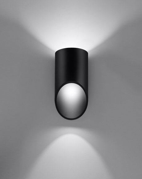 Aplique PENNE 20 negro + 1x bombilla LED G9 4000K Fría 4,5W 530lm