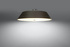 Plafond VEGA 60 negro + 5x bombilla LED E27 4000K Fría 7,5W 650lm
