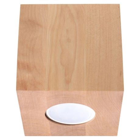 Lámpara de techo QUAD madera natural