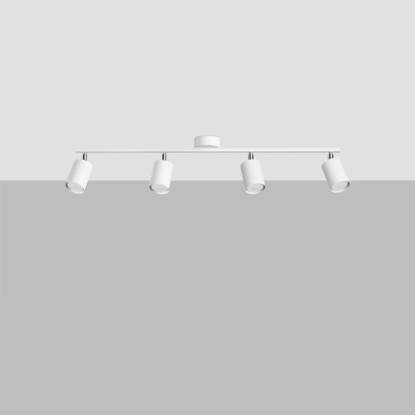 Lámpara de techo LEMMI 4L blanca