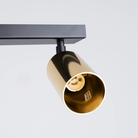 Lámpara de techo WINX 6L negro/oro