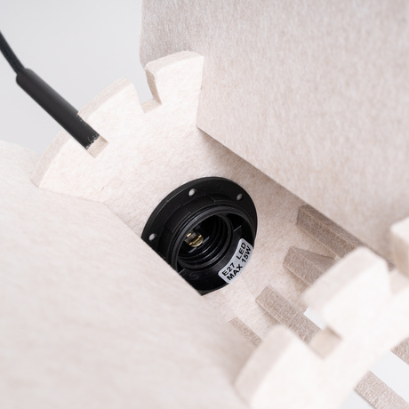 Lámpara colgante MULA 45 beige