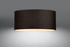 Plafond OTTO 70 negro + 6x bombilla LED E27 4000K Fría 7,5W 650lm