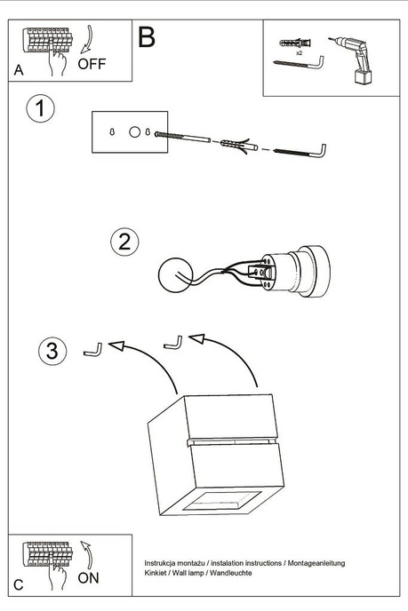 Aplique de cerámica LEO LINE blanco + 1x bombilla LED E27 3000K Cálida 7,5W 620lm