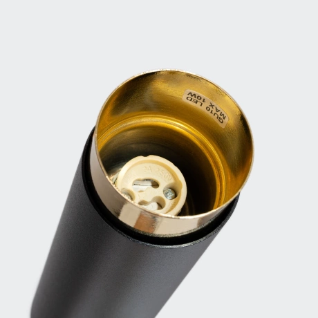 Lámpara de techo NERO 22,5 negro/oro