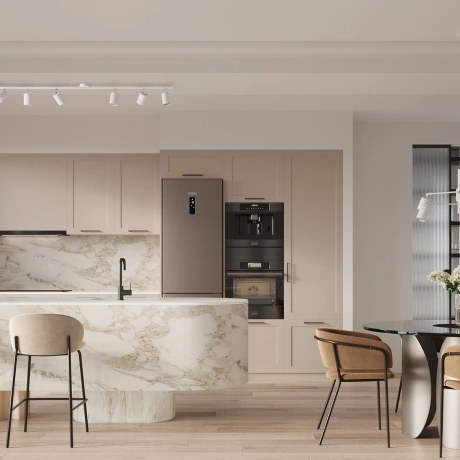 Lámpara de techo LEMMI 4L blanca