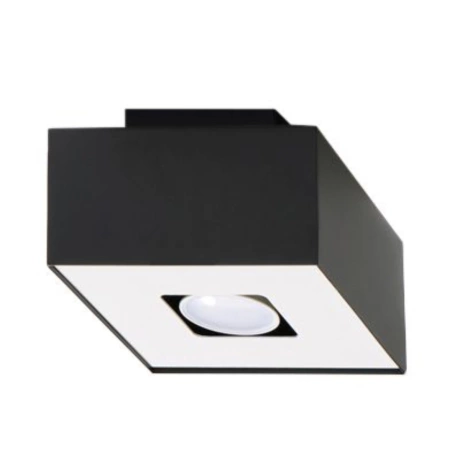 Lámpara de techo MONO 1 negra
