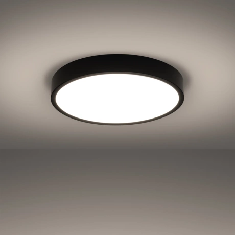 Plafón ONYX 50 negro LED 3000K