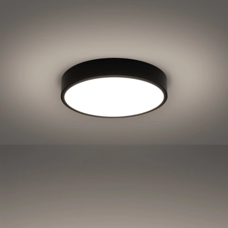 Plafón ONYX 40 negro LED 3000K
