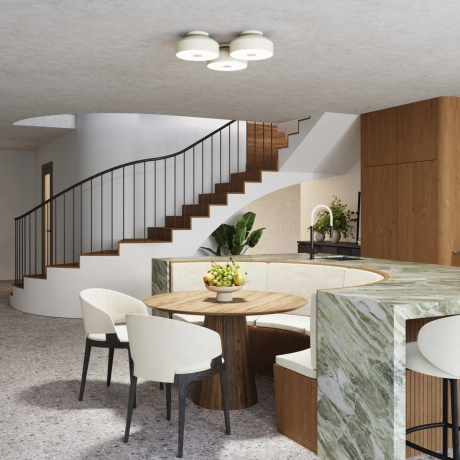 Lámpara de techo OMIQ beige