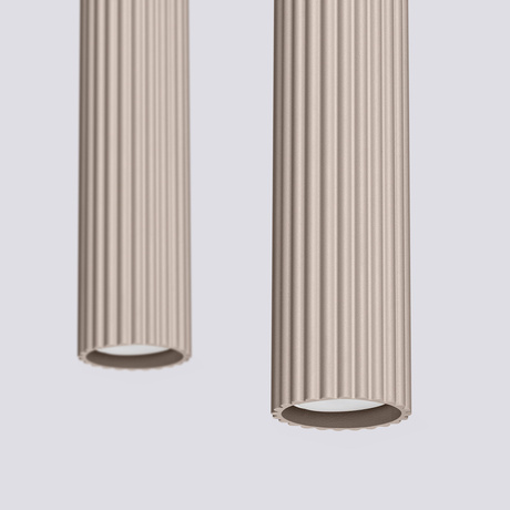 Lámpara colgante KARBON 2 taupe