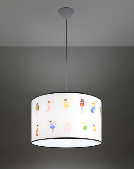 Lámpara colgante Fairy 40 + 1x bombilla LED E27 3000K Cálida 7,5W 620lm