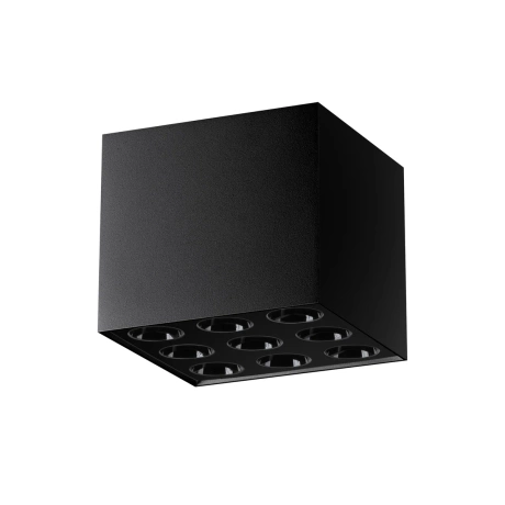 Lámpara de techo OZZY negro LED
