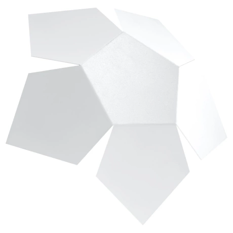 Aplique PENTA blanco