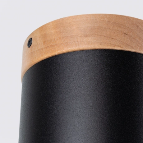 Lámpara de techo RIF negra