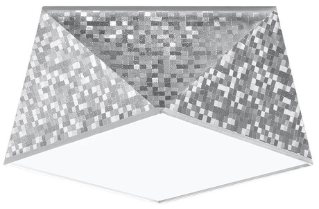 Plafond HEXA 25 CEKIN + 1x bombilla LED E27 3000K Cálida 7,5W 620lm