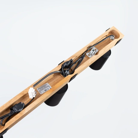 Lámpara de techo FAGER 4L negra