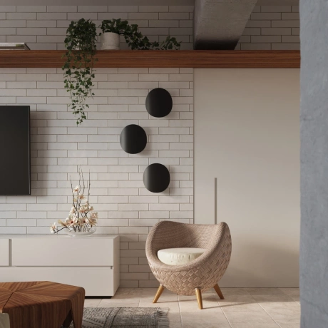 Aplique SENSES negro