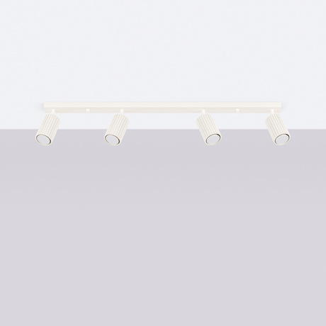 Lámpara de techo KARBON 4L beige