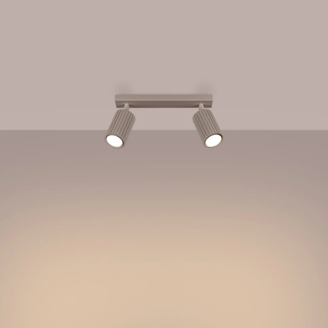 Lámpara de techo KARBON 2 taupe