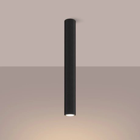 Lámpara de techo KARBON 60 negra