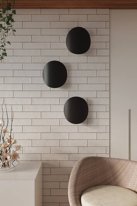 Aplique SENSES negro + 2x bombilla LED G9 3000K Warm 4.5W 510lm