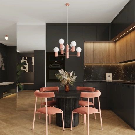 Araña HALO 6 melocotón