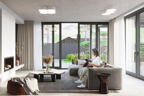 Plafond CIRCLE 3B blanco + 6x Bombilla LED E27 3000K Cálida 7,5W 620lm