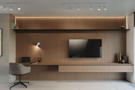 Aplique RING Blanco + 1x bombilla LED GU-10 3000K Cálida 7W 620lm