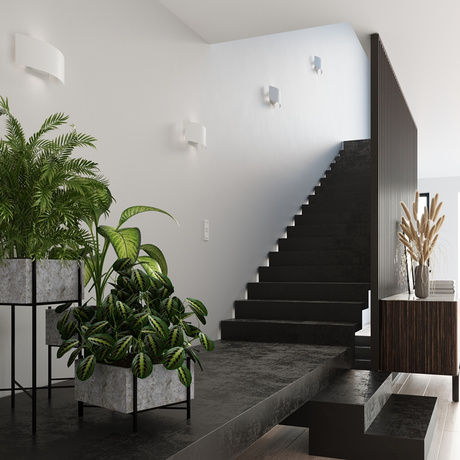 Aplique MAGNUS blanco + 2x bombilla LED G9 4000K Fría 4,5W 530lm