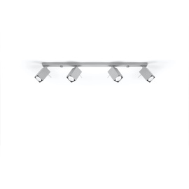 Lámpara de techo MERIDA 4L gris