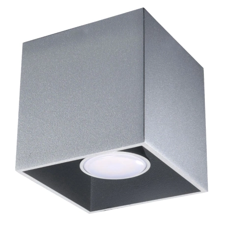 Lámpara de techo QUAD 1 gris
