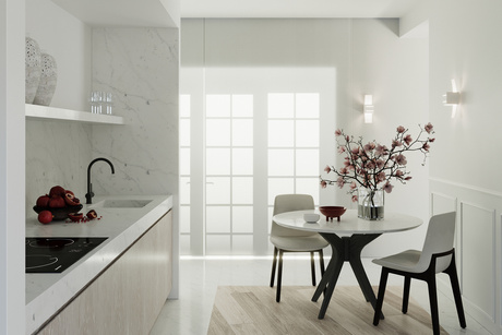 Aplique LORETO blanco + 1x bombilla LED G9 4000K Fría 4,5W 530lm