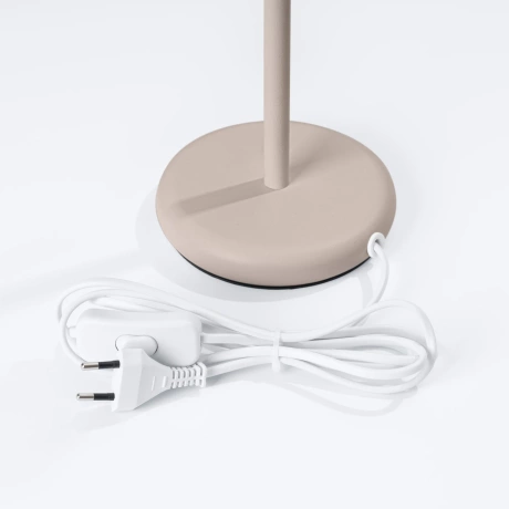 Lámpara de mesa KARBON taupe