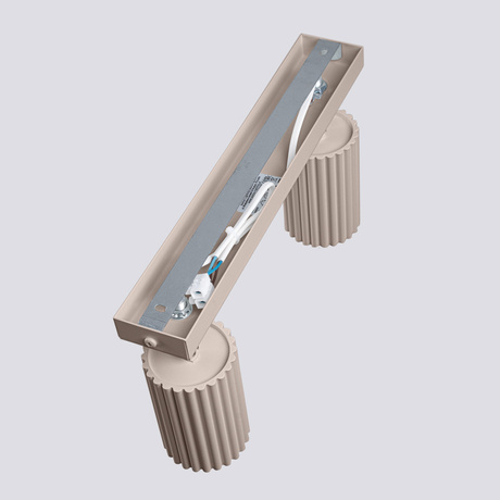 Lámpara de techo KARBON 2 taupe