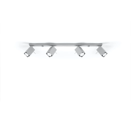 Lámpara de techo MERIDA 4L gris