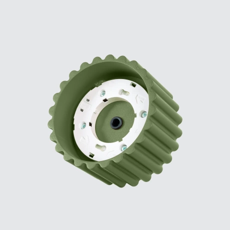 Lámpara de techo AURA 1 verde oliva Gx53