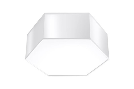 Plafond SUNDE 11 blanco + 2x bombilla LED E27 3000K Cálida 7,5W 620lm