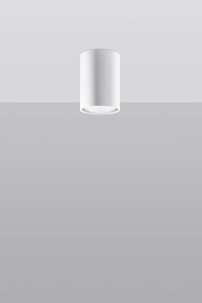 Plafond LAGOS 10 blanco +1x Bombilla LED GU-10 4000K Fría 7W 630lm