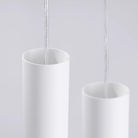 Lámpara colgante LAMI 3P blanca