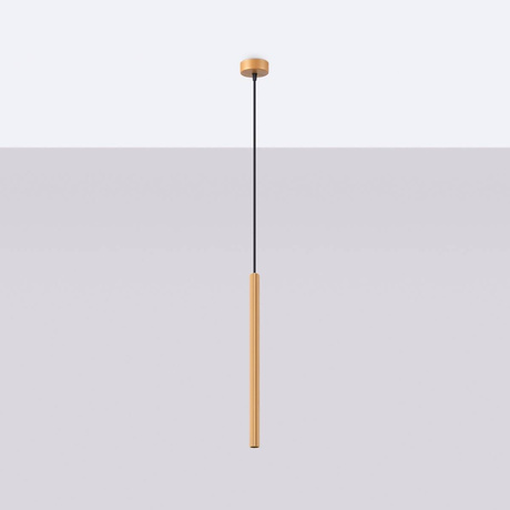 ARCHE Lámpara colgante 1 oro + 1x bombilla LED G9 4000K Frío 4,5W 460lm